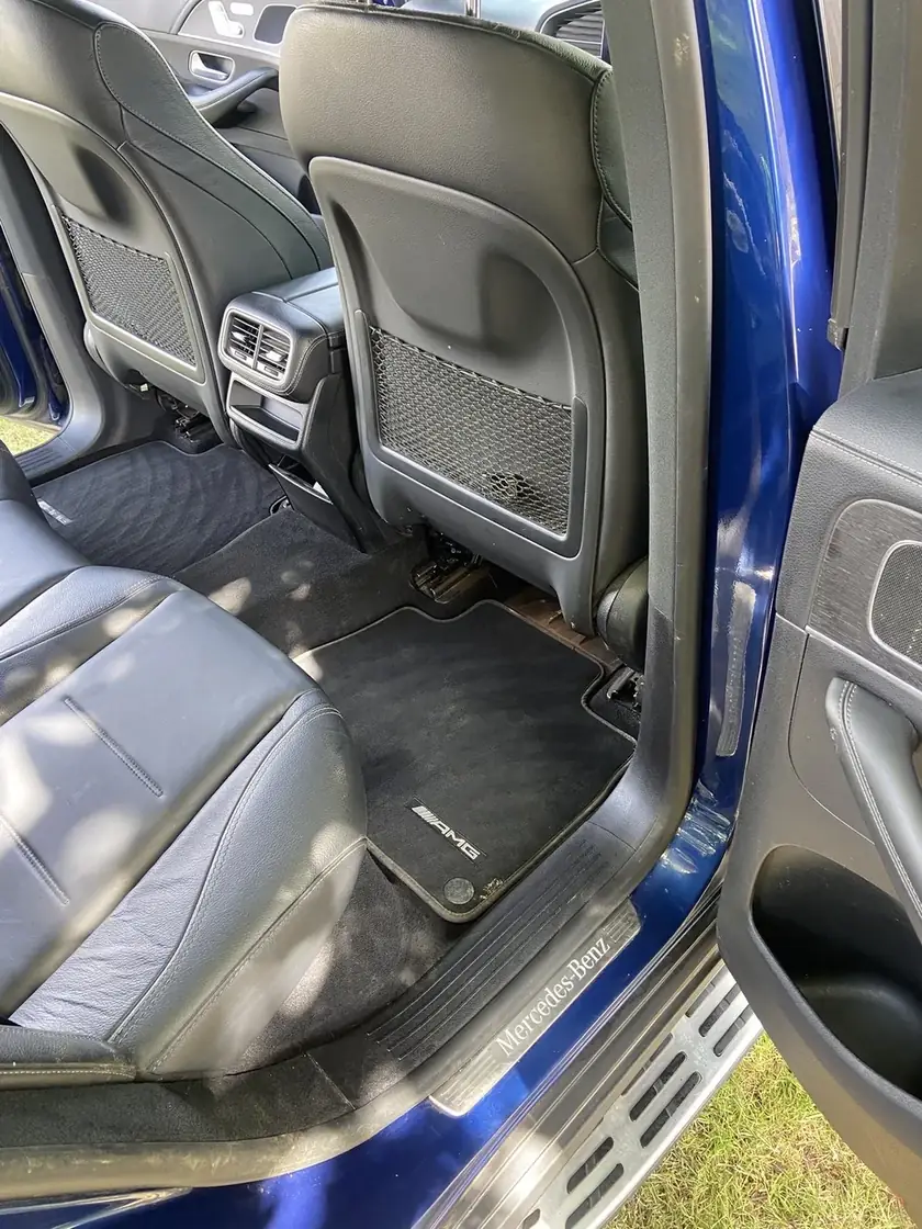 Mercedes Interior after detailing